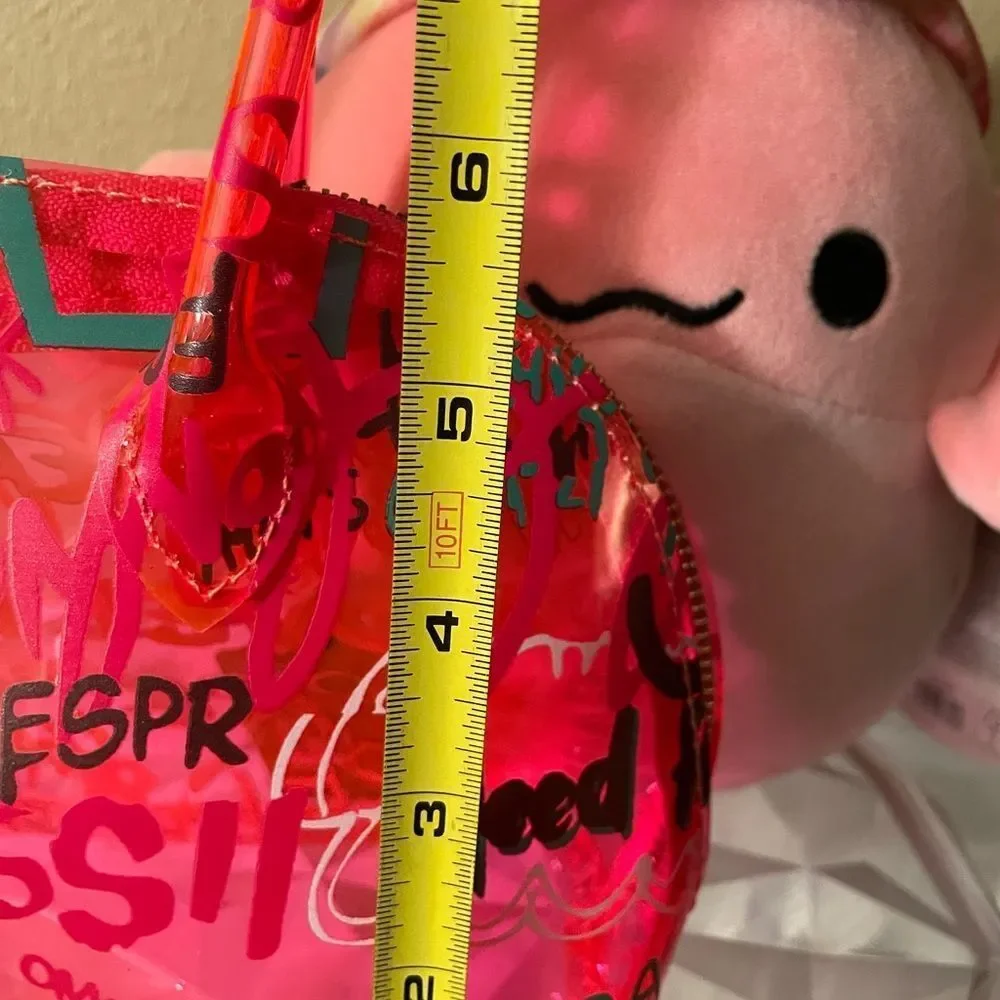 Hello 3 AM PVC Graffiti Purse & Lady Kraken Squishmallow Great Gifts NWT!